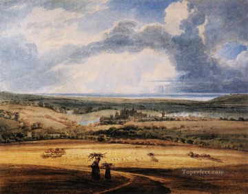 Alnw watercolour scenery Thomas Girtin Oil Paintings